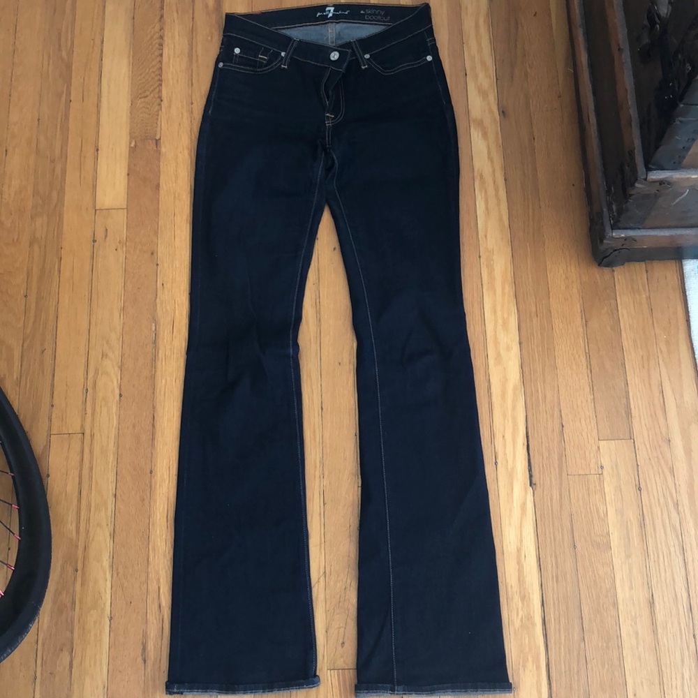 The skinny bootcut 7 for all mankind jeans
